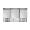 Saladette Compact 3 Vrata - S Pokrovom na Drsnikih - Dynasteel