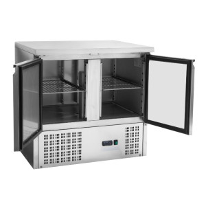 Pozitivna hladilna miza GN 1/1 - 2 vrata - Dynasteel