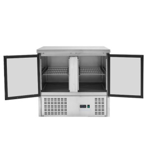 Pozitivna hladilna miza GN 1/1 - 2 vrata - Dynasteel