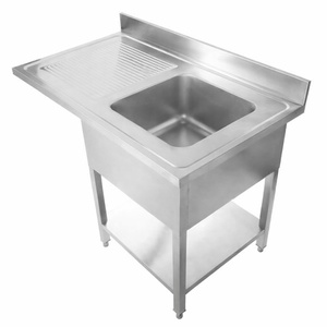 Potopite se s pomivalnim strojem, hrbtnim delom in polico - 1200 x 700 - Odkapnik na levi - Dynasteel