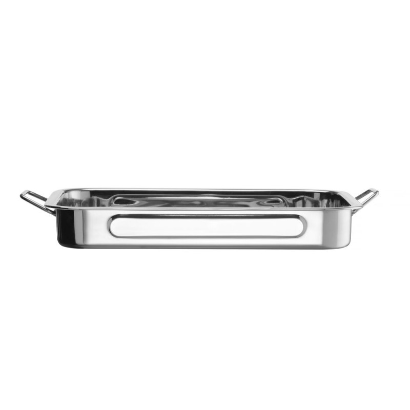 Stainless Steel Baking Dish - 43 x 31 x 6 cm - Brand HENDI - Fourniresto Stainless Steel Baking Dish - 43 x 31 x 6 cm - Brand HENDI - Fourniresto