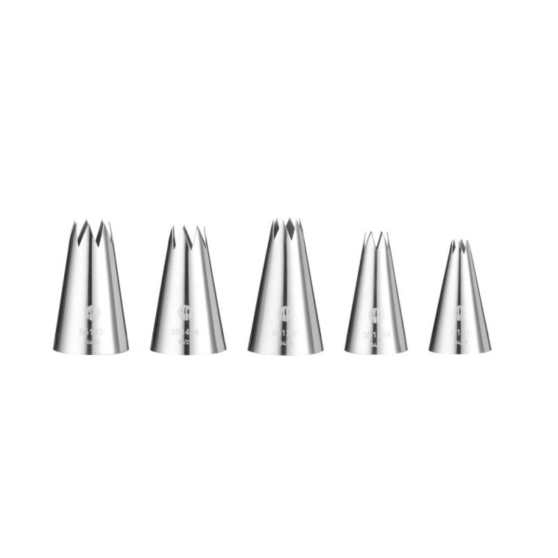 Set of 5 Sockets - serrated - Brand HENDI - Fourniresto Set of 5 Sockets - serrated - Brand HENDI - Fourniresto