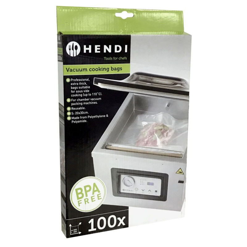 Sacs Sous Vide Gaufrés 200 x 300 mm - Lot de 100 Sacs Sous Vide Gaufrés 200 x 300 mm - Lot de 100