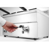 Friteza na indukcijo z odtokom - 2 x 8 L