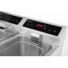 Friteza na indukcijo z odtokom - 2 x 8 L