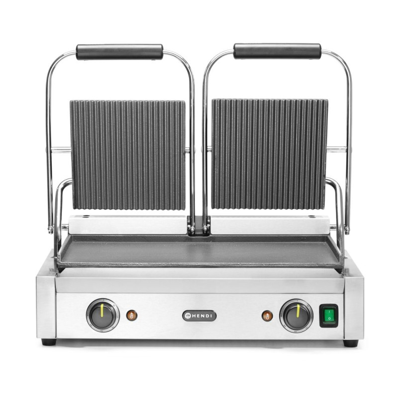 Contact Grill Model Double - Smooth and Grooved Plates Contact Grill Model Double - Smooth and Grooved Plates