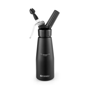 Sifon za stepanje smetane Kitchen Line črne barve