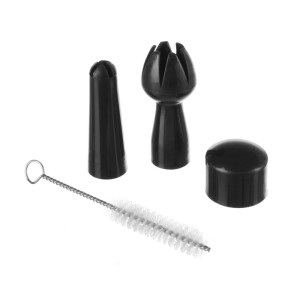 Sifon za stepanje smetane Kitchen Line črne barve