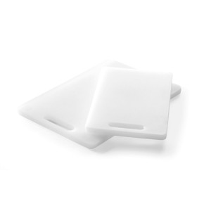 Bela rezalna deska s ročajem - 250 x 150 mm