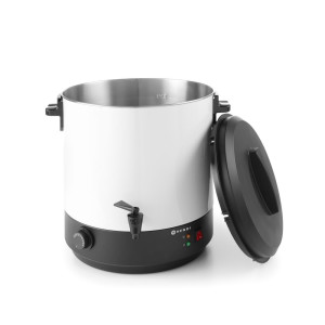 Hot Beverage Dispenser in Enameled Stainless Steel - 25 L