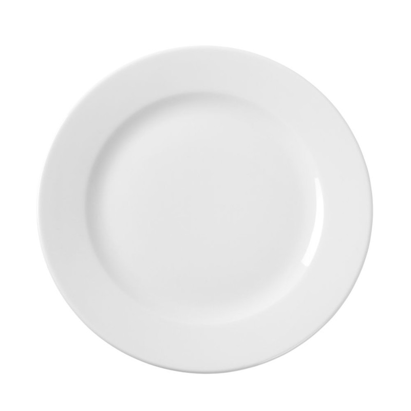 Assiette Plate en Porcelaine - 160 mm de Diamètre Assiette Plate en Porcelaine - 160 mm de Diamètre