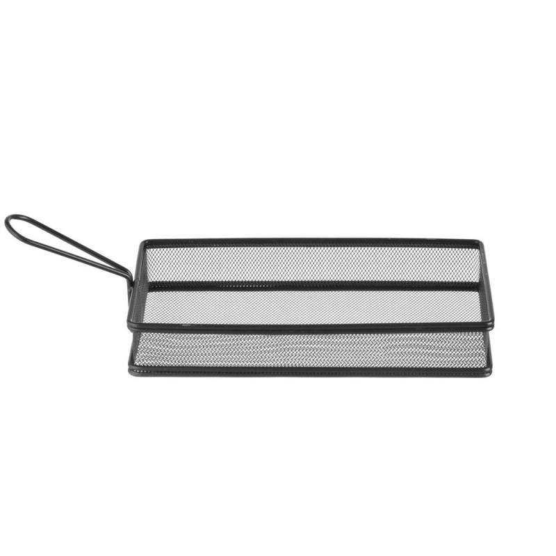 Košarica za mini črne pomfrije - 255 x 135 mm Košarica za mini črne pomfrije - 255 x 135 mm