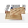 Deska za rezanje kruha z odstranjevalcem drobtin - 475 x 322 mm