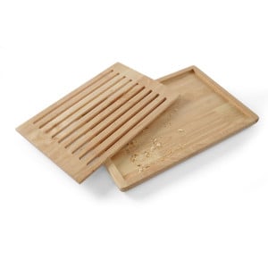 Deska za rezanje kruha z odstranjevalcem drobtin - 475 x 322 mm