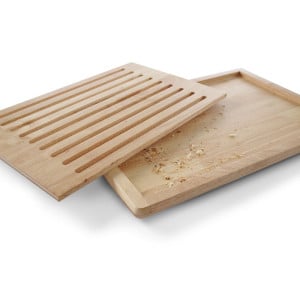 Deska za rezanje kruha z odstranjevalcem drobtin - 475 x 322 mm