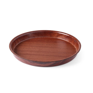Plošča Woodform Round s visokim robom - premer 320 mm - HENDI