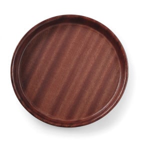 Plošča Woodform Round s visokim robom - premer 320 mm - HENDI