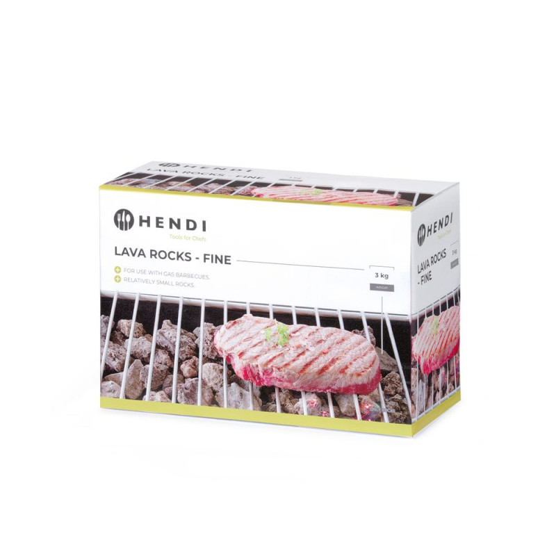 Lava Stones for Professional Gas Barbecue - Fine - Brand HENDI Lava Stones for Professional Gas Barbecue - Fine - Brand HENDI