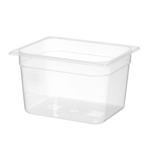 Bak gastronorm polipropilen GN 1/2 s črtami - V 200 mm