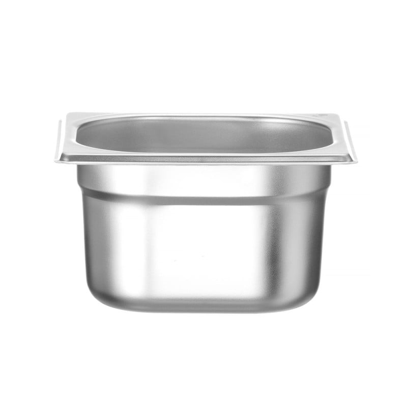 Gastronorm container GN 1/6 - 1.6 L - Depth 100 mm Gastronorm container GN 1/6 - 1.6 L - Depth 100 mm