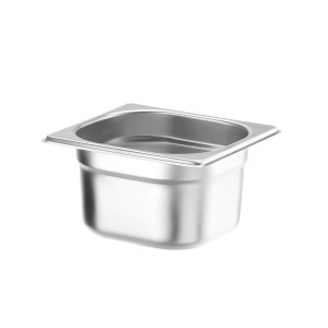 Bac Gastro GN 1/6 Inox - Globina 100 mm - 1,6 L - FourniResto