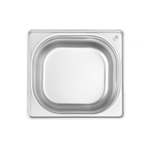 Bac Gastro GN 1/6 Inox - Globina 100 mm - 1,6 L - FourniResto