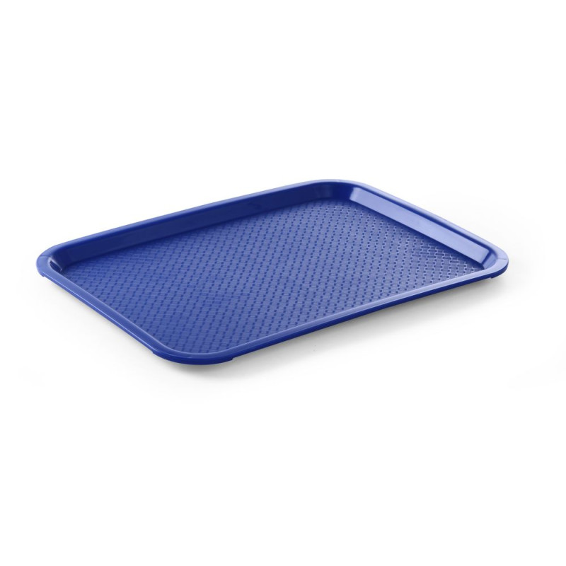 Rectangular Fast-Food Tray Blue - 415 x 305 mm Rectangular Fast-Food Tray Blue - 415 x 305 mm