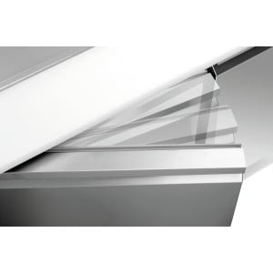 Saladette - 2 x 1/1 GN + 3 x 1/6 GN - 2 Vrata