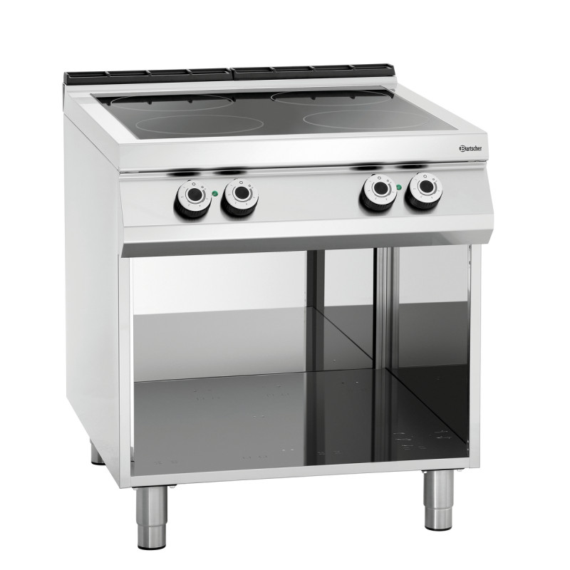 Professional Bartscher 900 series Ceramic Glass Cooktop - 4 radiant zones Professional Bartscher 900 series Ceramic Glass Cooktop - 4 radiant zones