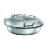 Chafing Dish Fleksibilni okrogli s pokrovom, odstranljiv - 6,2 L - Bartscher