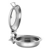 Chafing Dish Fleksibilni okrogli s pokrovom, odstranljiv - 6,2 L - Bartscher