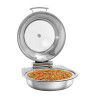 Chafing Dish Fleksibilni okrogli s pokrovom, odstranljiv - 6,2 L - Bartscher