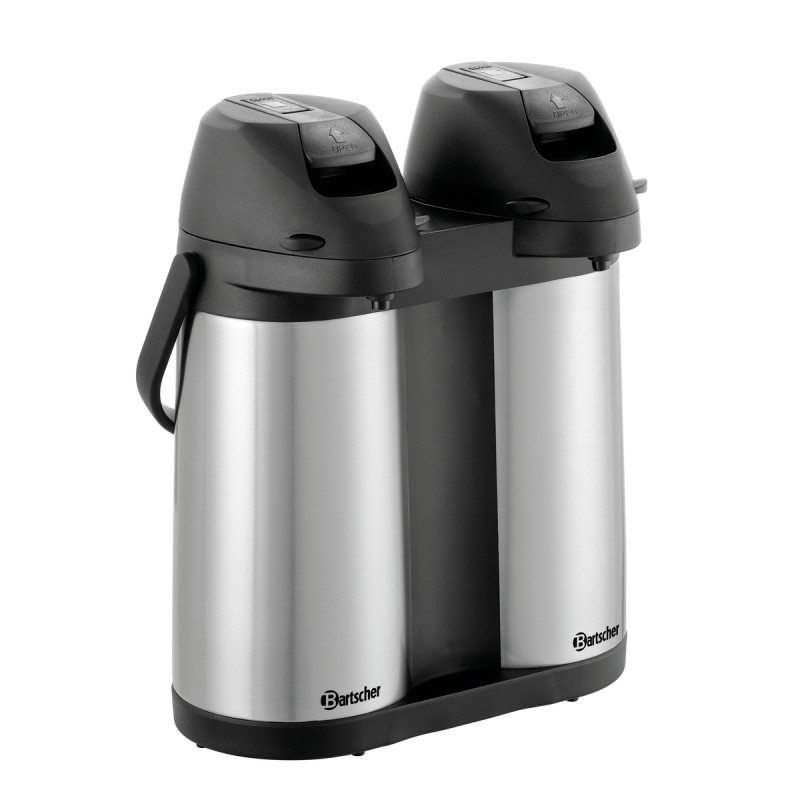 Thermos à Pompe Duo - 2 x 1,9 L - Bartscher Thermos à Pompe Duo - 2 x 1,9 L - Bartscher