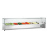 Saladette za postavitev - 8 x GN 1/3