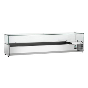 Saladette za postavitev - 8 x GN 1/3