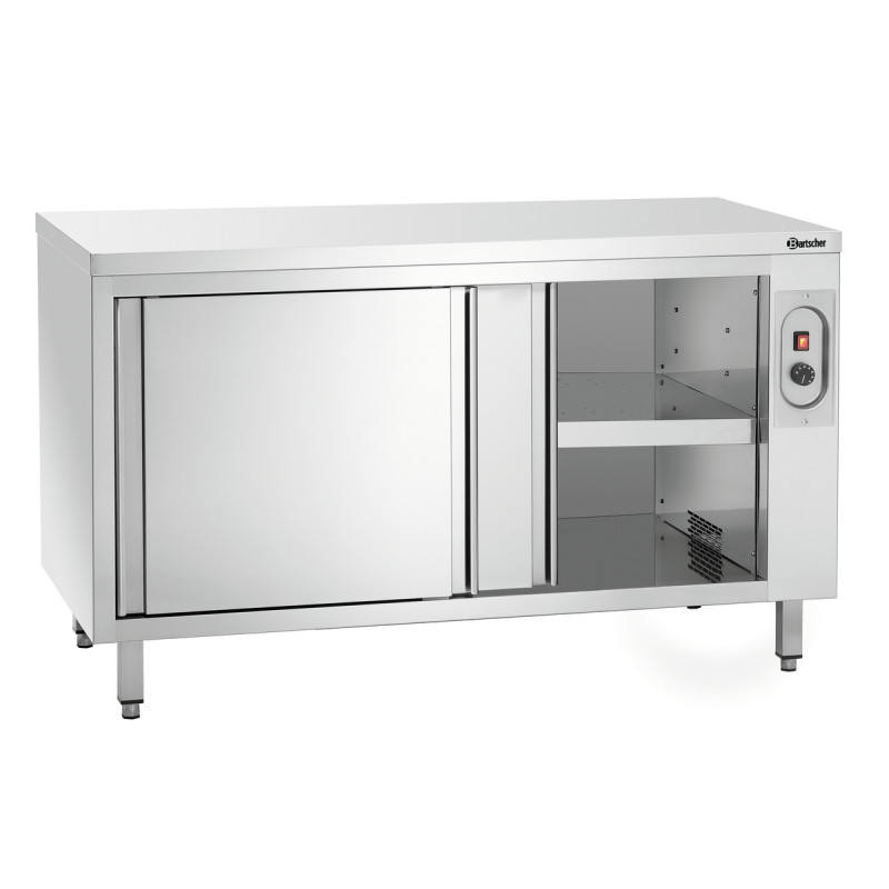 Armoire chauffante Bartscher 700, L1400 en acier inoxydable - Maintien efficace Armoire chauffante Bartscher 700, L1400 en acier inoxydable - Maintien efficace