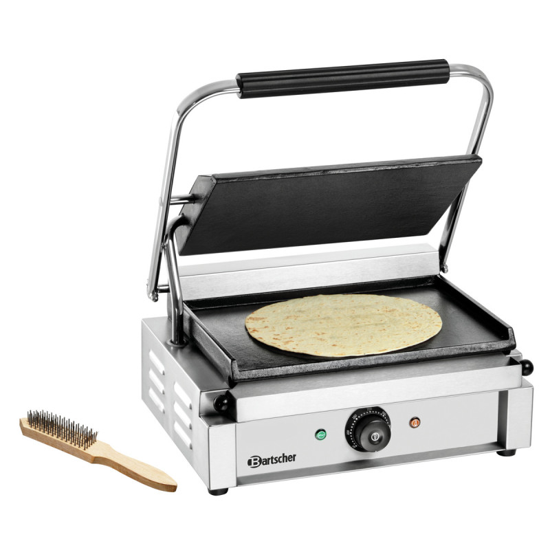 Grill contact Panini 1G Bartscher - Smooth plates for delicious snacks Grill contact Panini 1G Bartscher - Smooth plates for delicious snacks