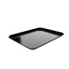 Črn predstavitveni krožnik iz melamina 210x280 mm Bartscher - Eleganca in profesionalnost v kuhinji