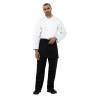 Kuhinjska delovna halja Vegas z dolgimi rokavi - bela - velikost XL - Whites Chefs Clothing - Fourniresto