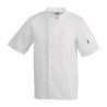Kuhinjska obleka Vegas z mešanimi rokavi, bela - velikost XL - Whites Chefs Clothing - Fourniresto