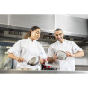 Kuhinjska obleka Vegas z mešanimi rokavi, bela - velikost XL - Whites Chefs Clothing - Fourniresto