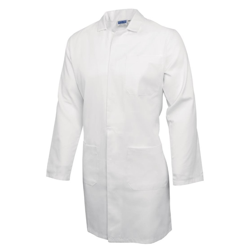 Bluza Mixte Bela - Velikost XL - Bela kuharska oblačila - Fourniresto Bluza Mixte Bela - Velikost XL - Bela kuharska oblačila - Fourniresto