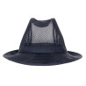 Klobuk Trilby v mornarsko modri barvi s čipko - velikost L 590 mm - FourniResto - Fourniresto