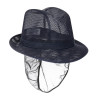 Klobuk Trilby v mornarsko modri barvi s čipko - velikost L 590 mm - FourniResto - Fourniresto