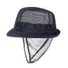 Klobuk Trilby v mornarsko modri barvi s čipko - velikost L 590 mm - FourniResto - Fourniresto