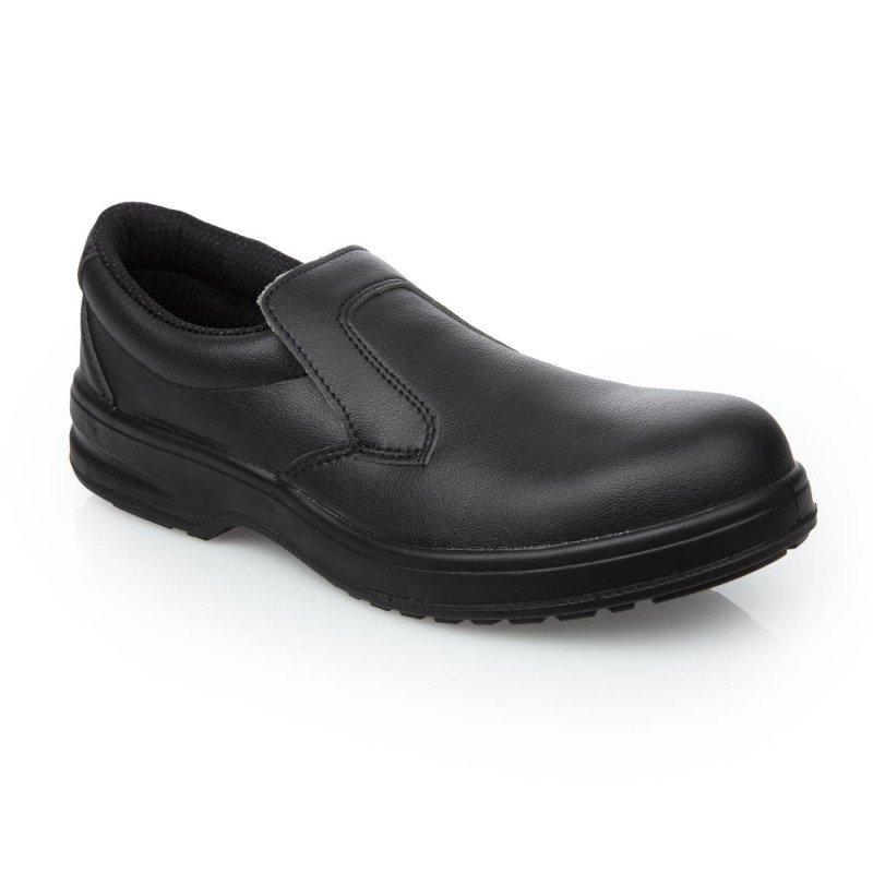 Black Safety Moccasins - Size 41 - Lites Safety Footwear - Fourniresto Black Safety Moccasins - Size 41 - Lites Safety Footwear - Fourniresto