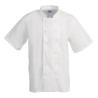 Bele kratke kuharske srajce Boston - velikost XL - Whites Chefs Clothing - Fourniresto
