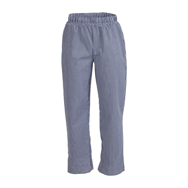 Pantalon de Cuisine Mixte Vegas à Petits Carreaux Bleus et Blancs - Taille XL - Whites Chefs Clothing - Fourniresto Pantalon de Cuisine Mixte Vegas à Petits Carreaux Bleus et Blancs - Taille XL - Whites Chefs Clothing - Fourniresto