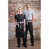 Predpasnik natakarja kratki denim črn Southside 400 x 760 mm - Whites Chefs Clothing - Fourniresto