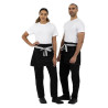 Predpasnik natakarja kratki denim črn Southside 400 x 760 mm - Whites Chefs Clothing - Fourniresto